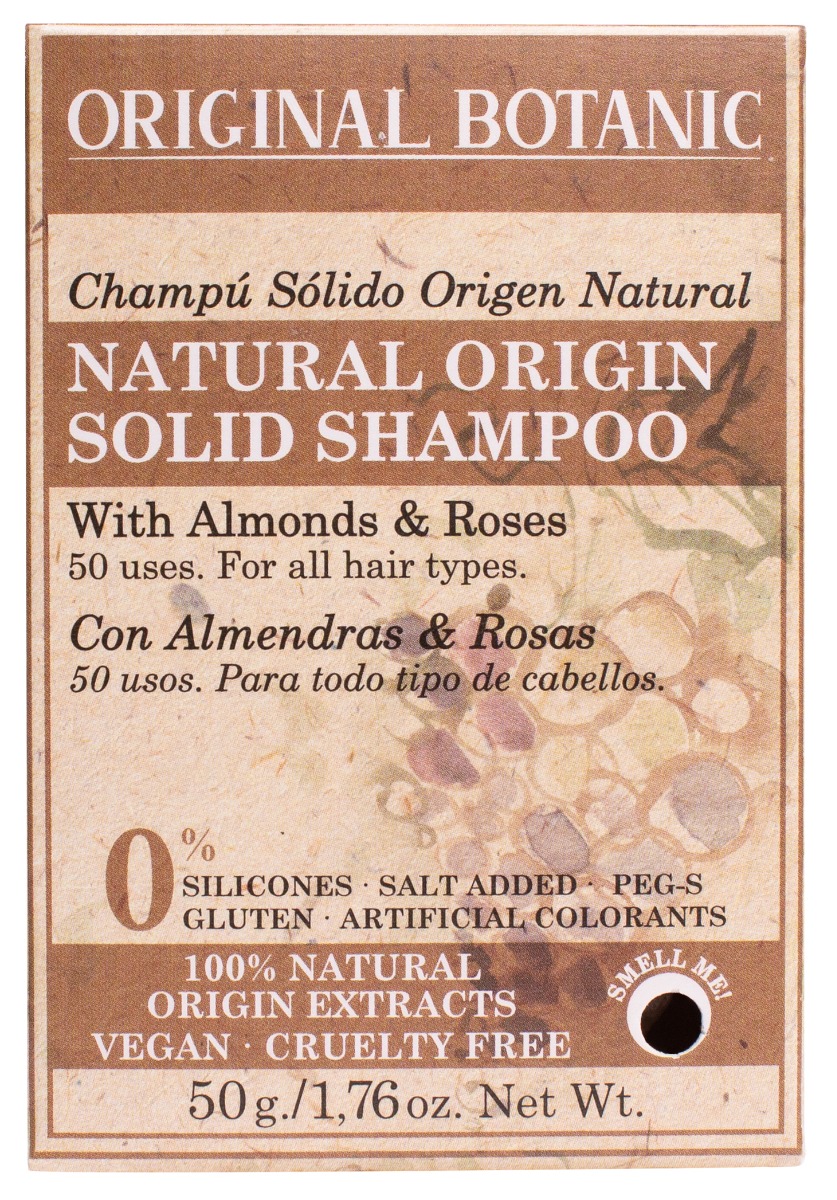 Annemarie Börlind Přírodní tuhý šampon pro všechny typy vlasů UNISEX, 50 g